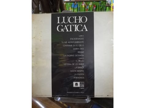 Lp Lucho Gatica Exitos De Oro T Libreria Atlas
