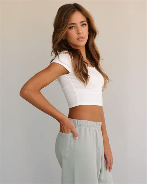 Posted By Clementstwins Ava Leah Our Summer Cap Sleeve Crop Top