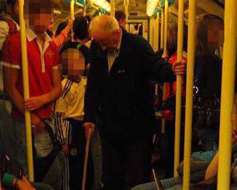 Commuters Refusing To Give Pensioner Seat Labelled A Fucking Disgrace Ladbible
