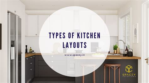 The galley layout works well for all kitchen styles; 6 Different Types of Kitchen Layout Ideas | Spacey