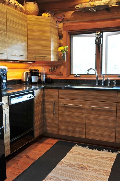 Update your kitchen with our selection of kitchen cabinets from menards. zebrawood veneer cabinets. renovate your kitchen with ...