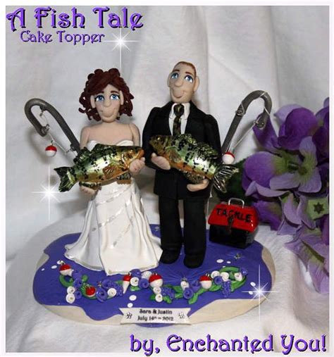 Ideas On Fishing Wedding Cake Topper For Fishing Lovers Do You Love