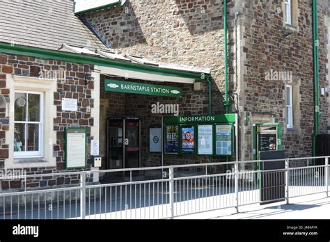 Barnstaple Railway Station Devon Stock Photo Alamy
