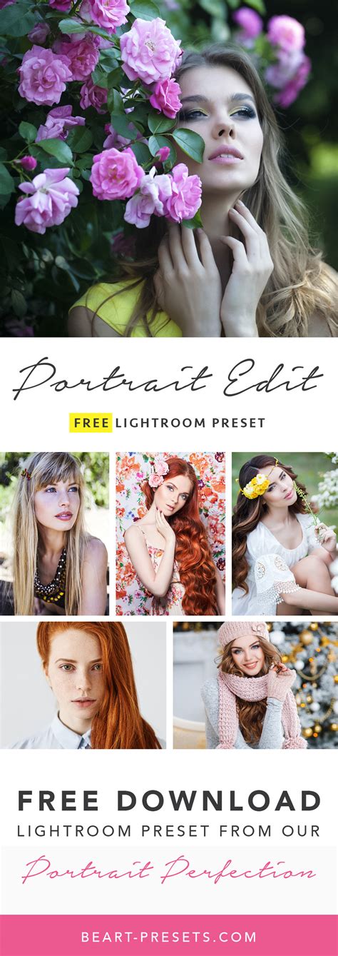 Free portrait photography lightroom preset. FREE PORTRAIT PHOTOGRAPHY LIGHTROOM PRESET on Behance