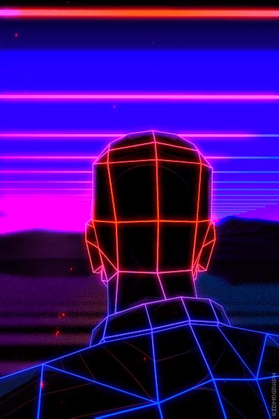 Synthwave Grid 