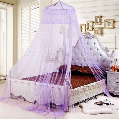 Some hanging canopy inspiration today: Princess Dome Style Lace Canopy Mosquito Nets hanging from ...