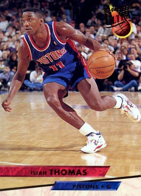 Isiah Thomas Detroit Pistons 19811994 Bball Detroit Basketball