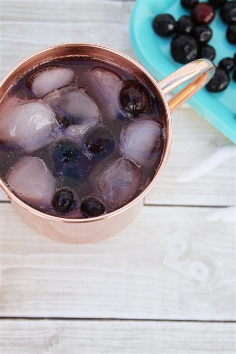 Blueberry Moscow Mule Recipe Lipgloss And Crayons