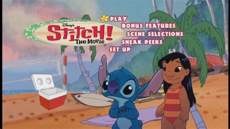 Opening To Lilo And Stitch Dvd Lilo And Stitch Dvd Menu Gp Mp Images And Photos Finder