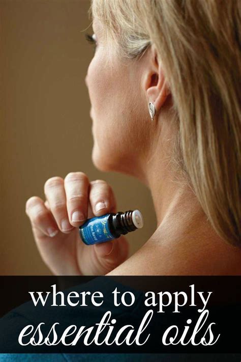 Where To Apply Essential Oils For The Best Results To Use Them Safely