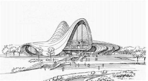 Zaha Hadid Architecture Sketches Zaha Hadid Buildings Architecture