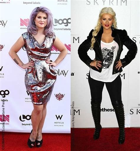 Christina Aguilera Skinny And Fat