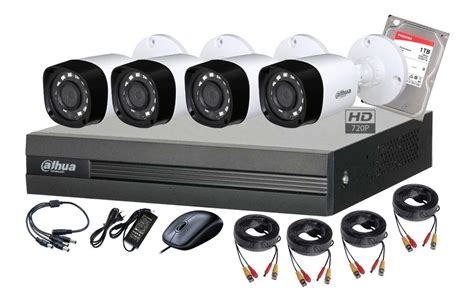 Kit Seguridad Dahua Full Hd Dvr 8 4 Camaras Wolff Service Srl