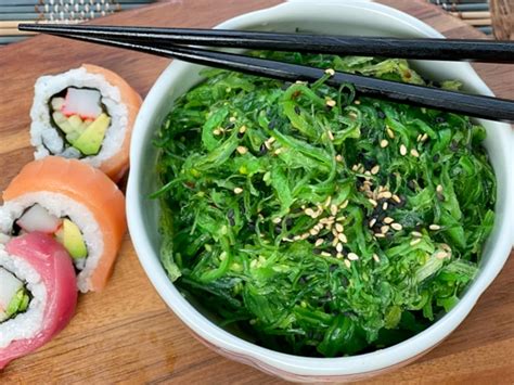 Japanese Seaweed Salad Wakame Asian Caucasian Food Blog