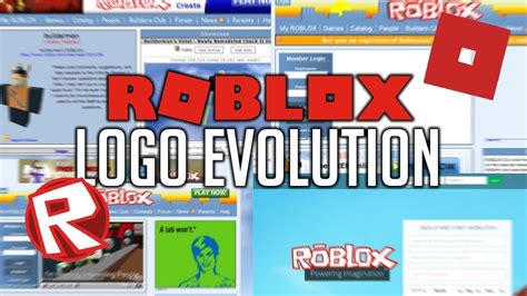 Roblox Logo Evolution