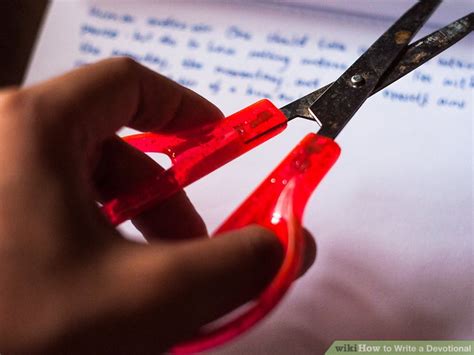 You must familiarize yourself with bible scriptures that the church can relate to. 3 Ways to Write a Devotional - wikiHow