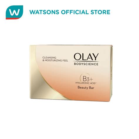 Olay Bodyscience Cleansing And Moisturizing Feel Beauty Bar Soap 85g