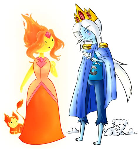 Flame Princess And Ice Prince Finn By Rumay Chian On Deviantart