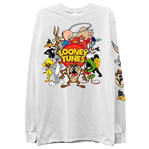 looney tunes camiseta de grupo para hombre bugs bunny marvin y taz tee 90 s classic t shirt ropa