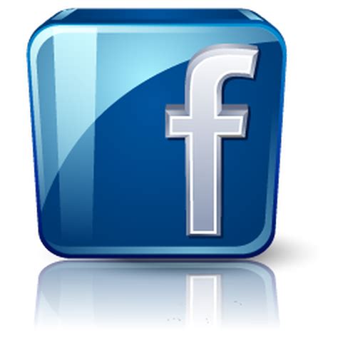Logo Facebook 3d Psd