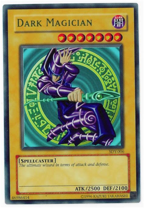Chameleons Den Yu Gi Oh Starter Deck Yugi Card Dark Magician