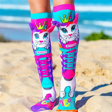 Meow Cat Knee High Socks Step By Step Dancewear