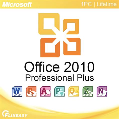 Buy Microsoft Office 2010 Professional Plus Flixeasy