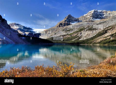 Bow Lake And Bow Glacier Banff National Park Alberta Canada