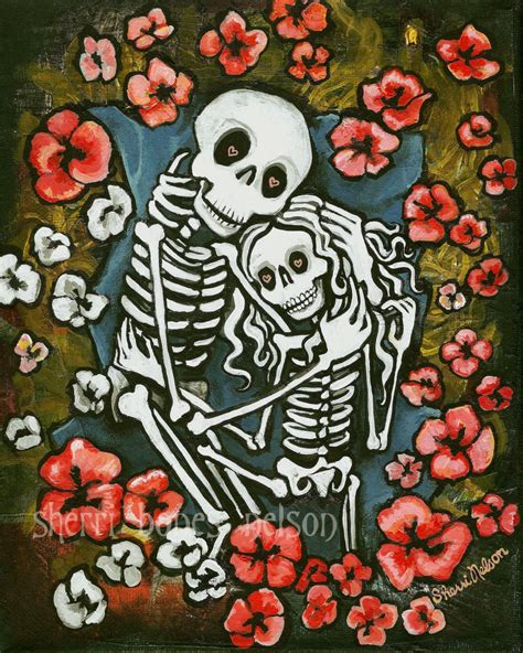 Skeleton Couple Art