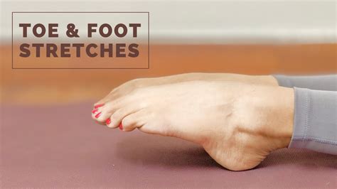 Best Toe And Foot Stretches Bodsphere Youtube