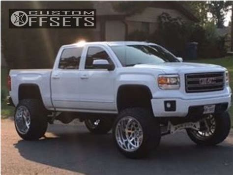 2014 Gmc Sierra 1500 With 24x16 103 Specialty Forged Sf008 And 3813