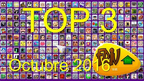 Un extenso y entretenido catálogo de juegos para todos los públicos y. TOP 3 Mejores Juegos FRIV.com de OCTUBRE 2016 - YouTube