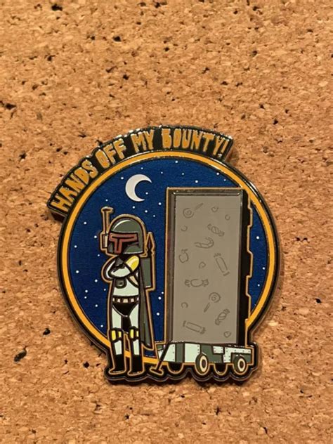 Disney Pin Star Wars Mandalorian Boba Fett Hands Off My Bounty Halloween Pin 1500 Picclick