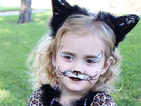 I Heart Faces Halloween Photo Challenge Kids Face Paint Kitty Face