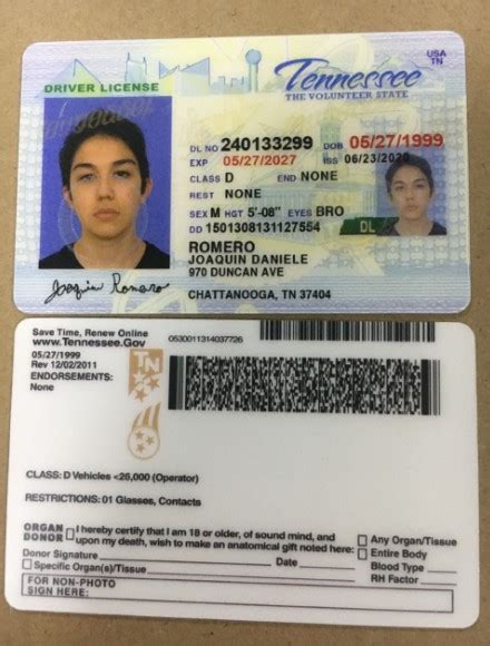 Tennessee Fake Id Buy Scannable Fake Ids Idtop