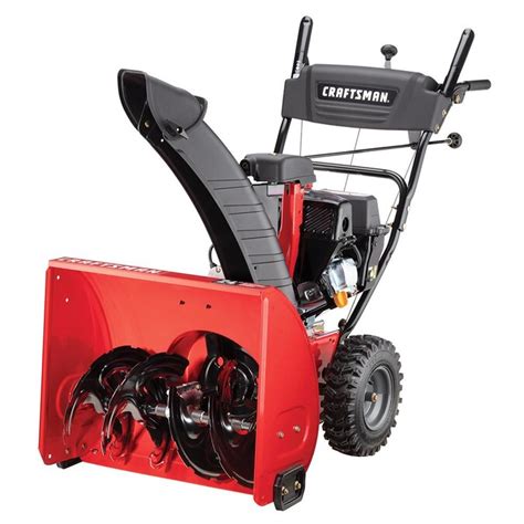 Craftsman Sb425 24 In 208 Cc Two Stage Self Propelled Gas Snow Blower