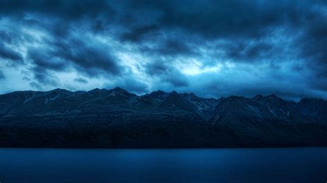 Dark Blue Mountains Wallpapers Top Free Dark Blue Mountains