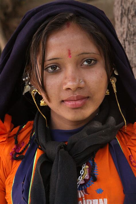 India A View Of Gujarat Tribes Women India Beauty Women Beauty