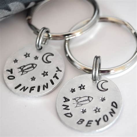 Best Friend Keychains Couple Keychain Pair By Designmejewelry