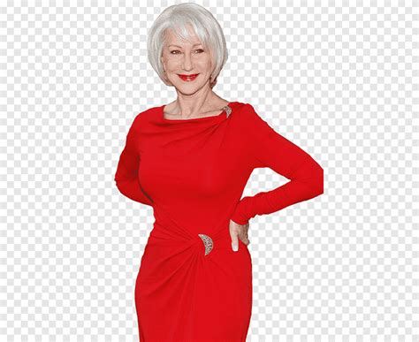 Helen Mirren The Debt Red Dress Shoulder Jessica Chastain Hair
