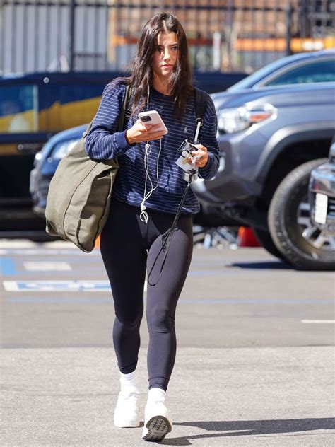 Charli Damelio Arrives At Dancing With The Stars Rehearsal In Los