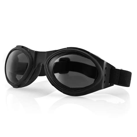 Bobster Bugeye Goggles Matte Black W Smoke Lens Bobster Eyewear