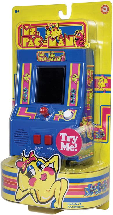 Ms Pac Man Handheld Arcade Game Stevensons Toys