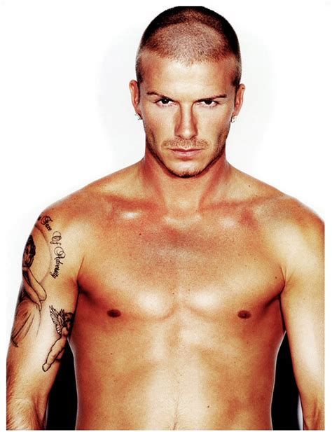New Porn David Beckham Shirtless Rare And Yummy Picture