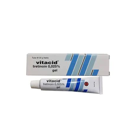 Vitacid 0 025 Gel 20 G Kegunaan Efek Samping Dosis Dan Aturan Pakai Halodoc