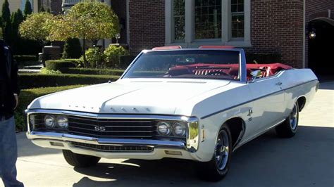 1969 Chevy Impala Ss 427350hp Classic Muscle Car For Sale In Mi