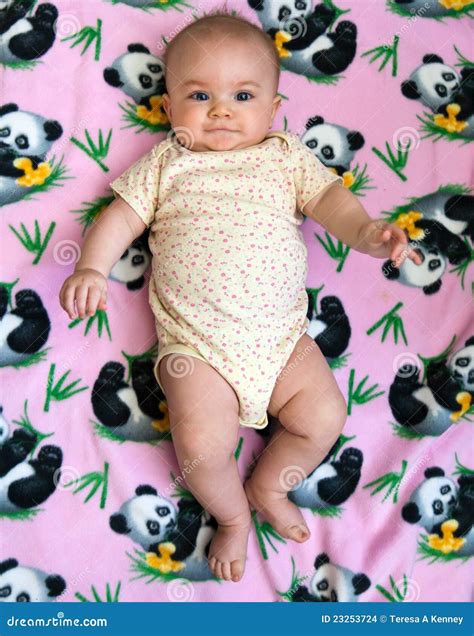 Five Month Old Girl Stock Images Image 23253724
