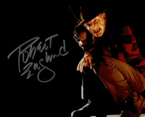 Robert Englund Autograph Signed Photo Freddy Krueger