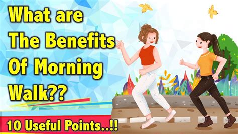 Benefits Of Walking Early In The Morning 🚶‍♀️🚶‍♂️ Health Benefits Of