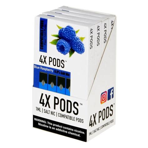 Juul pods are not designed to be refilled. 4X Blue Raspberry 4 Pods - Juul Pods